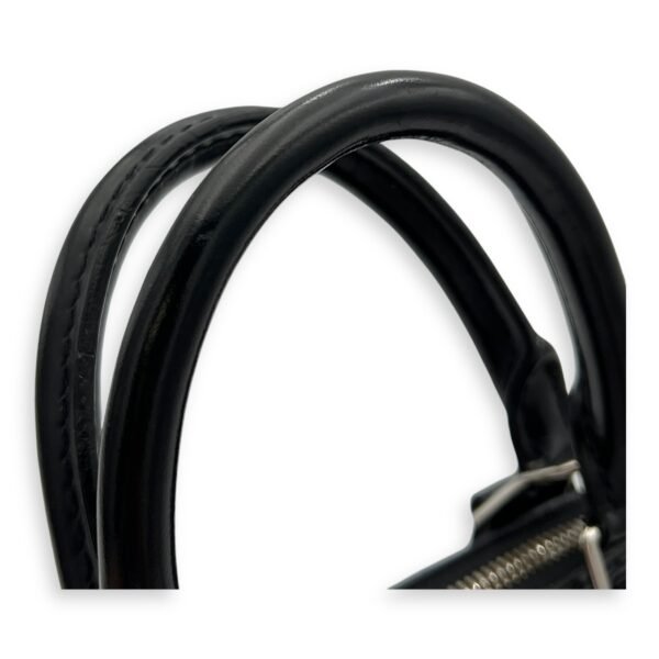 Alma Top Handle Bag BB Black in Epi Leather, Silver hardware - Image 8