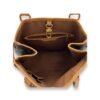 Batignolles Tote Bag Brown in Monogram Coated Canvas, Gold hardware - Image 7