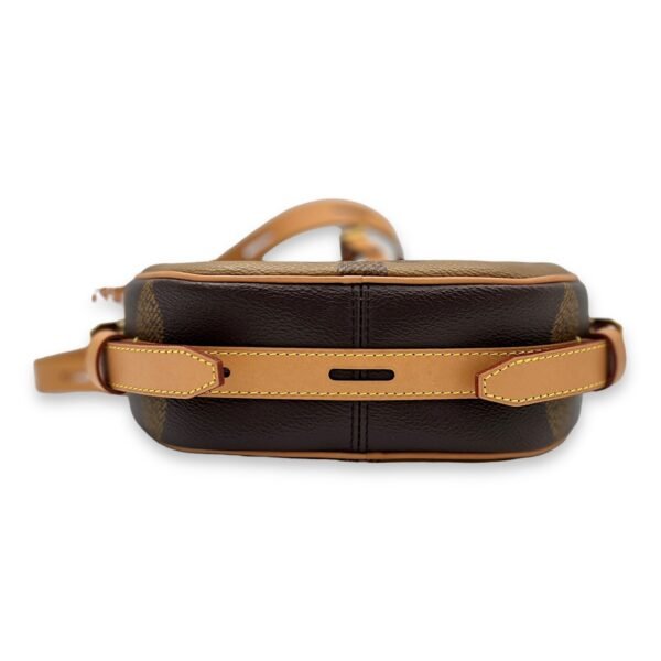 Boite a Chapeau MM Brown Crossbody Bag in Monogram Coated Canvas, Gold hardware - Image 5