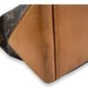Cabas Piano Tote Bag Brown in Monogram Coated Canvas, Gold hardware - Image 6