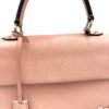 Cluny BB Pink Top Handle Bag in Epi Leather, Silver hardware - Image 7