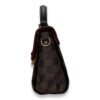 Croisette Damier Ebene Top Handle Bag in Coated Canvas, Gold hardware - Image 3