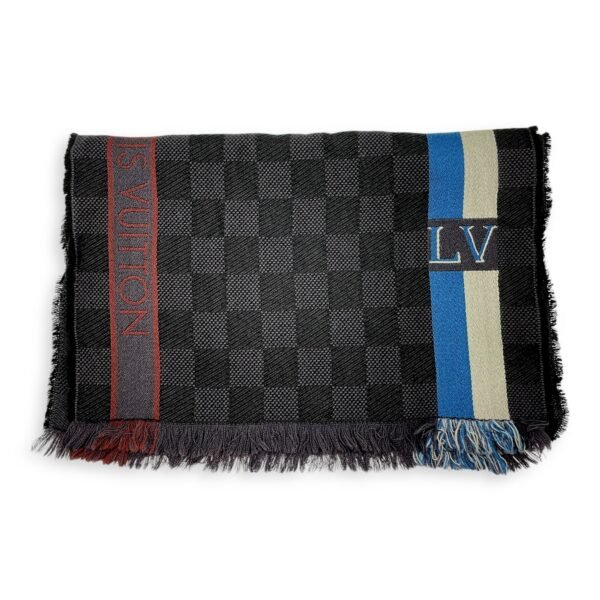 Damier Stole Multi-colour Scarf in Wool