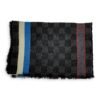 Damier Stole Multi-colour Scarf in Wool - Image 2