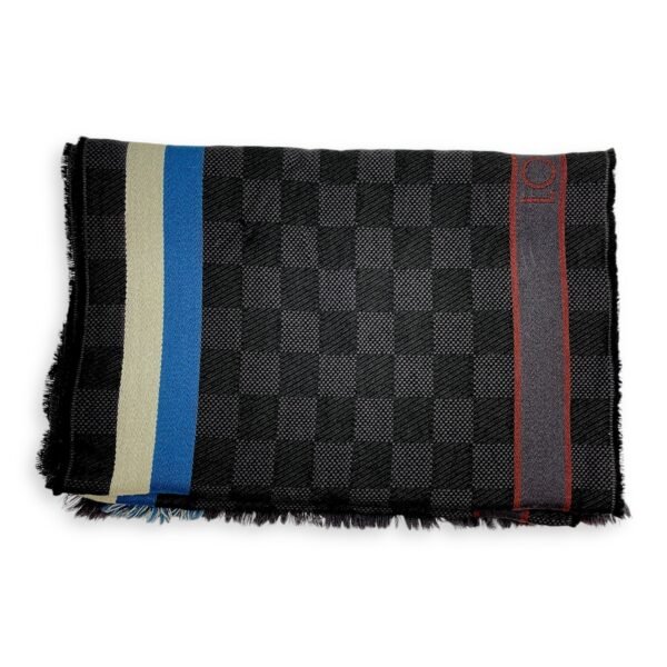 Damier Stole Multi-colour Scarf in Wool - Image 2
