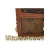 Dauphine Brown Wallet on Chain in Monogram Coated Canvas, Gold hardware - Image 10