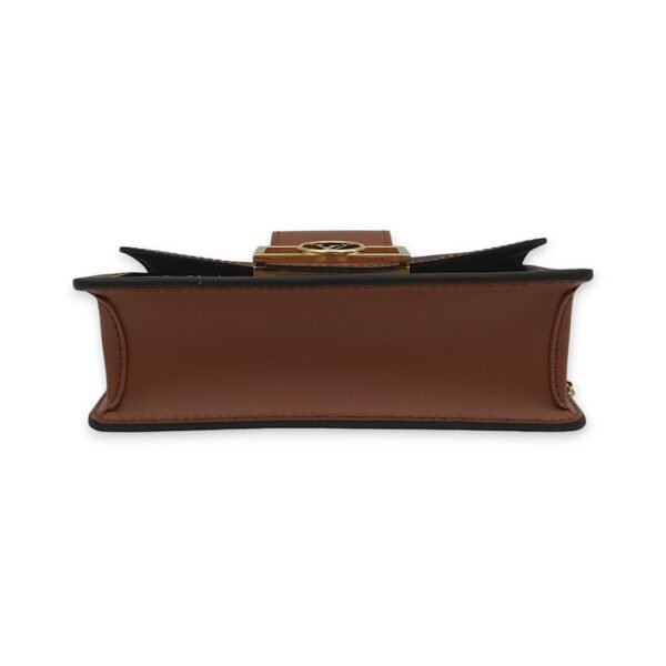 Dauphine Brown Wallet on Chain in Monogram Coated Canvas, Gold hardware - Image 5