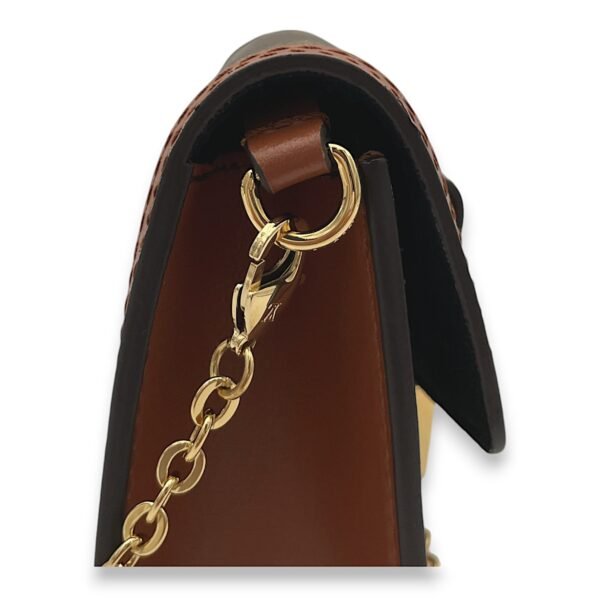 Dauphine Brown Wallet on Chain in Monogram Coated Canvas, Gold hardware - Image 8