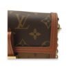 Dauphine Brown Wallet on Chain in Monogram Coated Canvas, Gold hardware - Image 9