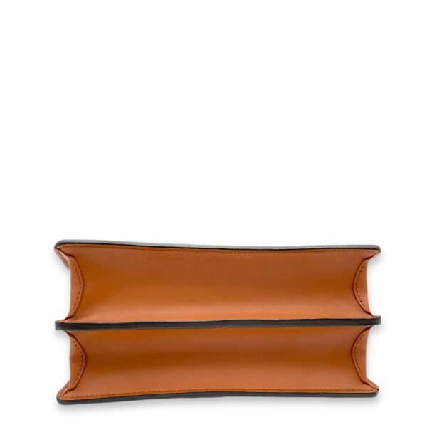 Dauphine MM Reverse Monogram Shoulder Bag in Monogram Coated Canvas, Gold hardware - Image 5