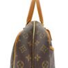 Deauville MM Brown Top Handle Bag in Monogram Coated Canvas, Gold hardware - Image 8