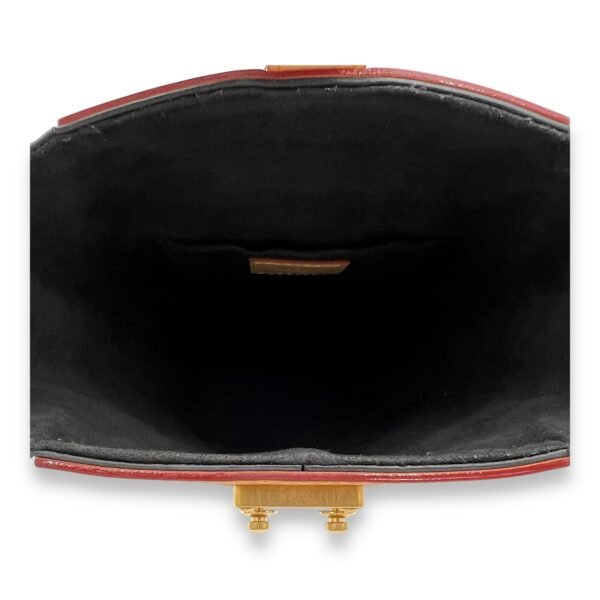 Duffle Brown Top Handle Bag in Monogram Coated Canvas, Gold hardware - Image 6