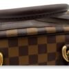 Duomo Damier Ebene Top Handle Bag in Coated Canvas, Gold hardware - Image 8