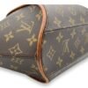 Ellipse Top Handle Bag Brown in Monogram Coated Canvas, Gold hardware - Image 12