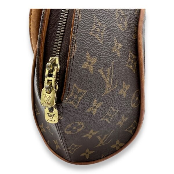 Ellipse Top Handle Bag Brown in Monogram Coated Canvas, Gold hardware - Image 9