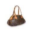 Etoile Brown Top Handle Bag in Monogram Coated Canvas, Gold hardware - Image 4
