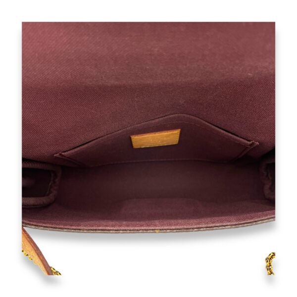 Favourite Crossbody Bag Brown in Monogram Coated Canvas, Gold hardware - Image 11