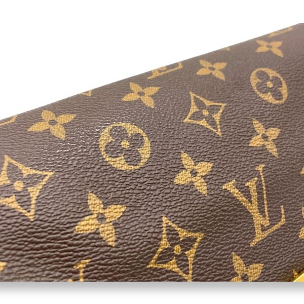 Favourite Crossbody Bag Brown in Monogram Coated Canvas, Gold hardware - Image 6