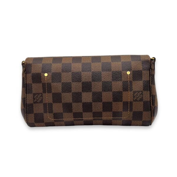 Favourite Damier Ebene Crossbody Bag in Coated Canvas, Gold hardware - Image 2