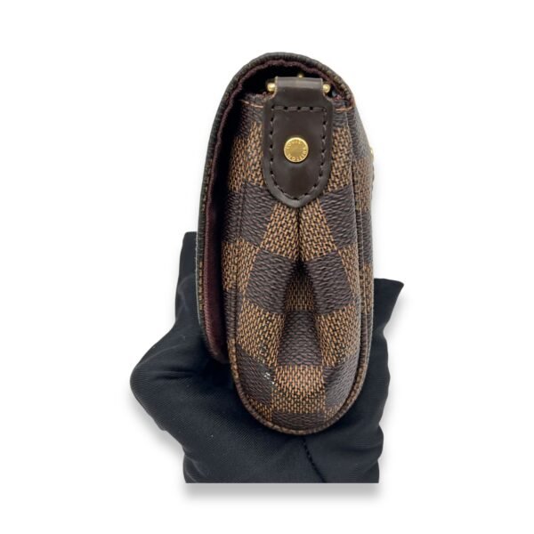 Favourite Damier Ebene Crossbody Bag in Coated Canvas, Gold hardware - Image 4