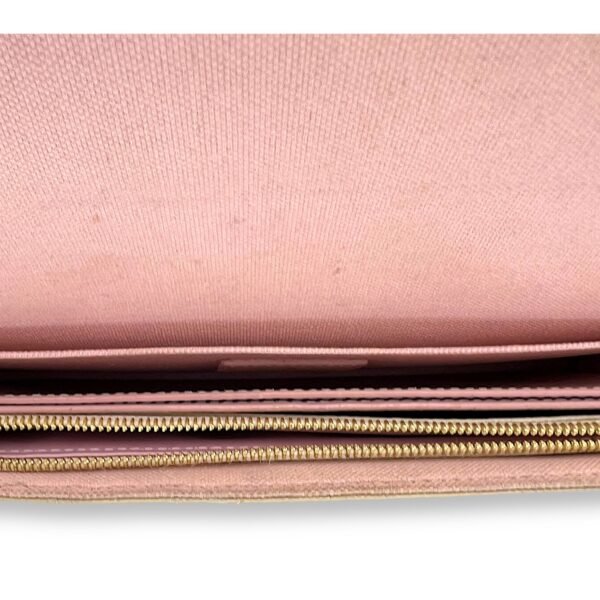 Felicie Damier Azur Wallet On Chain in Coated Canvas, Gold hardware - Image 6