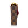 Felicie Damier Ebene Wallet On Chain in Coated Canvas, Gold hardware - Image 3