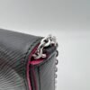 Felicie Pochette Black Wallet on Chain in Epi Leather, Silver hardware - Image 7