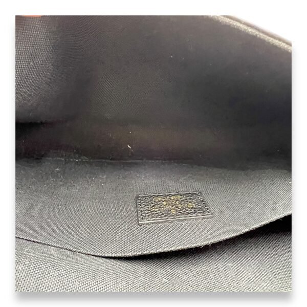 Felicie Wallet On Chain Black in Monogram Empreinte Leather, Gold hardware - Image 11