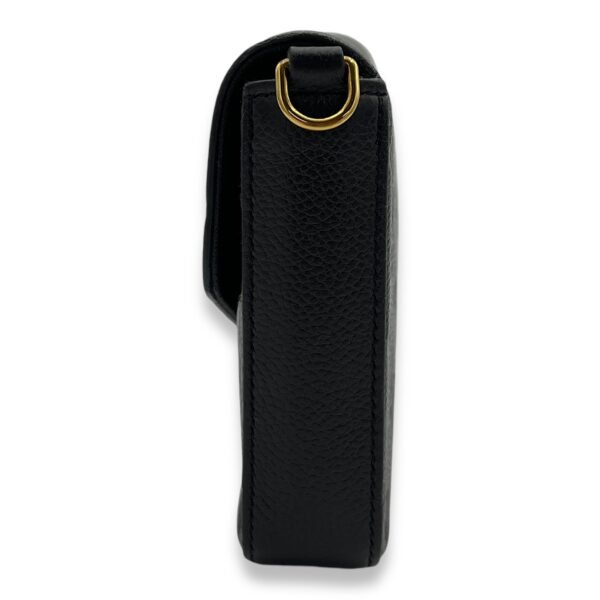 Felicie Wallet On Chain Black in Monogram Empreinte Leather, Gold hardware - Image 4