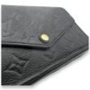 Felicie Wallet On Chain Black in Monogram Empreinte Leather, Gold hardware - Image 6
