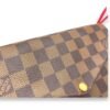 Felicie Wallet On Chain Brown in Coated Canvas, Gold hardware - Image 6