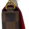 Felicie Wallet On Chain Brown in Coated Canvas, Gold hardware - Image 8