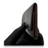 Flap Brown Key Holder in Monogram Coated Canvas, Gold hardware - Image 4