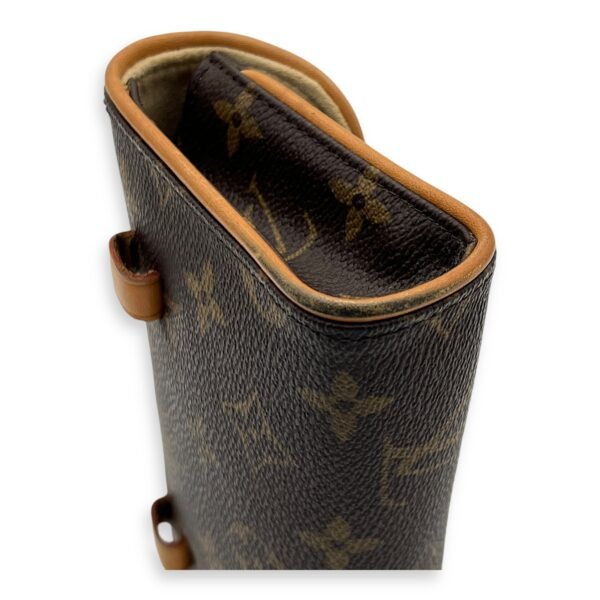 Florentine Belt Bag Brown in Monogram Coated Canvas, Gold hardware - Image 7