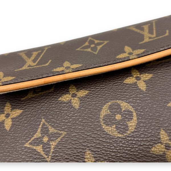 Florentine Belt Bag Brown in Monogram Coated Canvas, Gold hardware - Image 9
