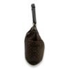 Fusain Idylle Romance Brown Shoulder Bag in Canvas, Gold hardware - Image 3