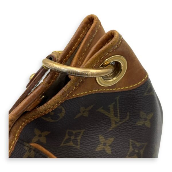 Galleria Shoulder Bag Brown in Monogram Coated Canvas, Gold hardware - Image 10
