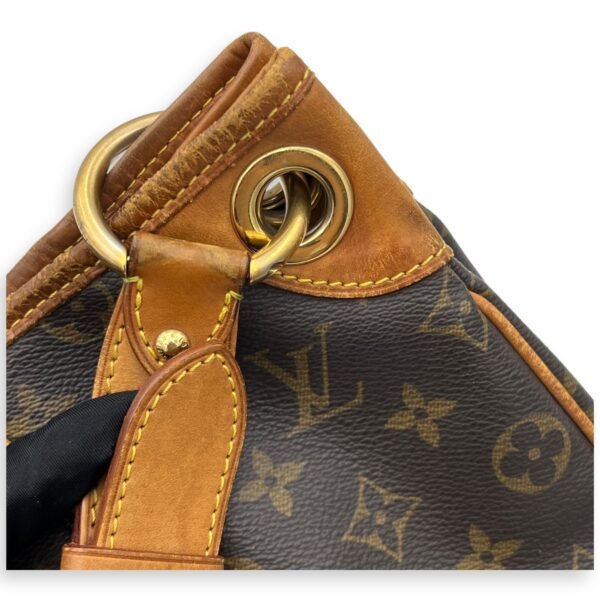 Galleria Shoulder Bag Brown in Monogram Coated Canvas, Gold hardware - Image 14