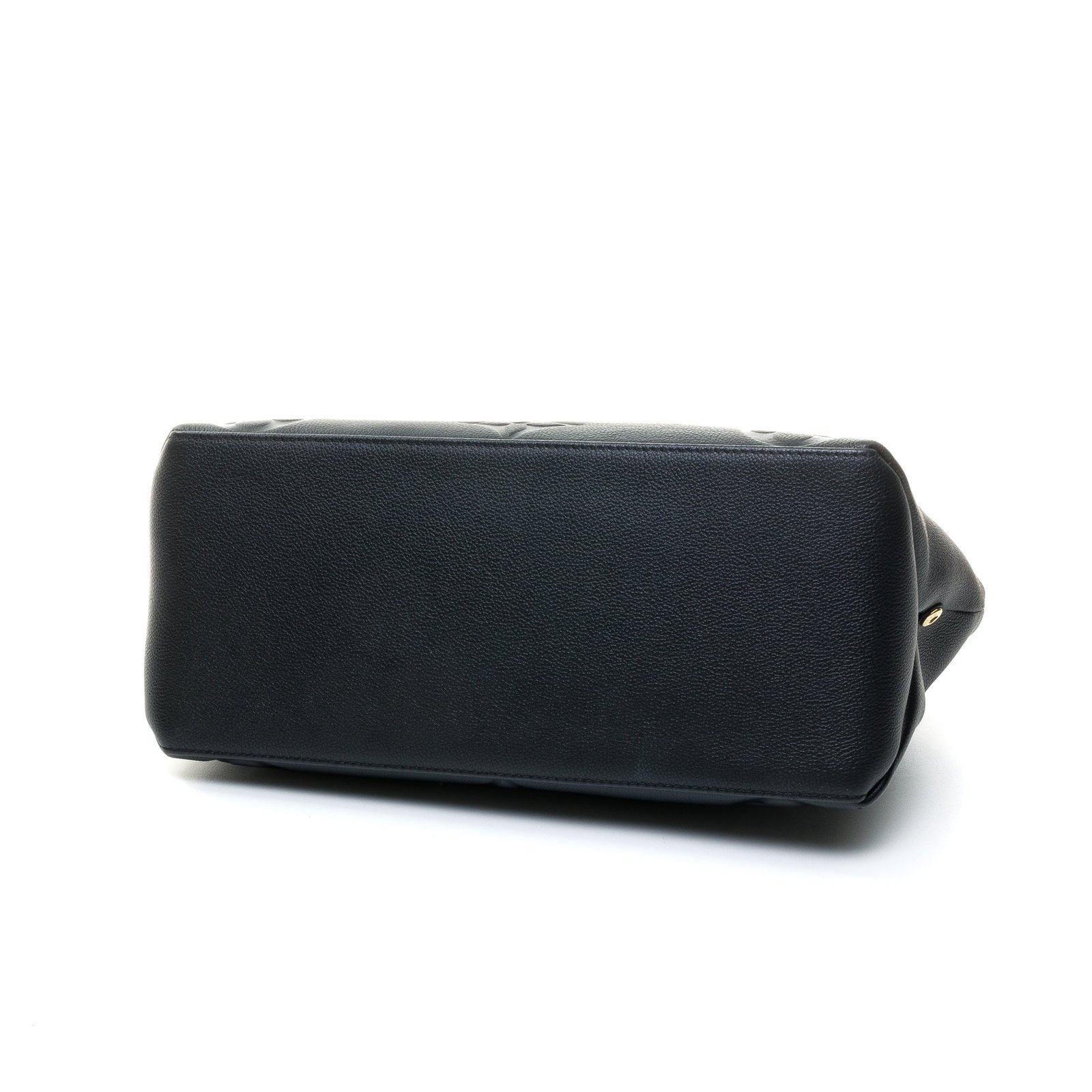 Grand Palais MM Black Top Handle Bag in Monogram Empreinte Leather, Gold hardware - Image 3