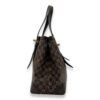 Hampstead MM Damier Ebene Top Handle Bag in Coated Canvas, Gold hardware - Image 4