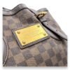 Hampstead MM Damier Ebene Top Handle Bag in Coated Canvas, Gold hardware - Image 6