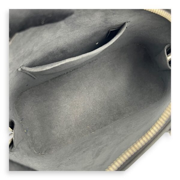 Alma Top Handle Bag BB Black in Epi Leather, Silver hardware - Image 6