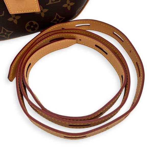 Boite a Chapeau Crossbody Bag MM Brown in Monogram Coated Canvas , Gold Hardware - Image 12