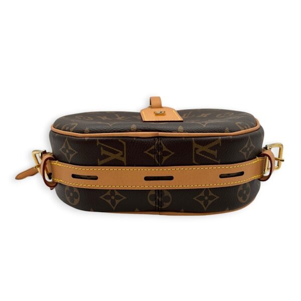 Boite a Chapeau Crossbody Bag MM Brown in Monogram Coated Canvas , Gold Hardware - Image 5