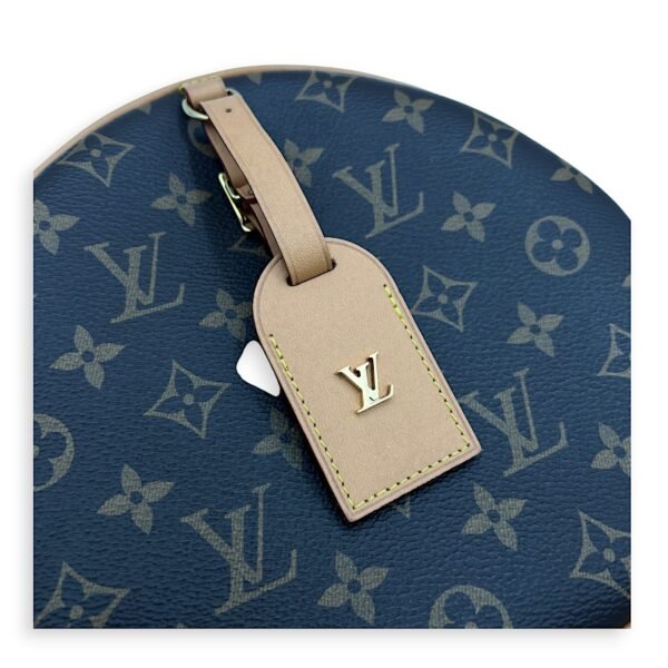 Boite a Chapeau Crossbody Bag MM Brown in Monogram Coated Canvas , Gold Hardware - Image 7