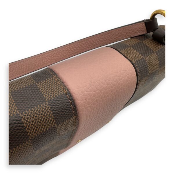 Bondstreet Top Handle Bag Brown in Coated Canvas, Gold hardware - Image 11