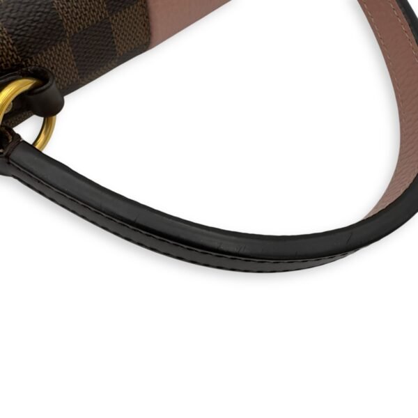 Bondstreet Top Handle Bag Brown in Coated Canvas, Gold hardware - Image 18