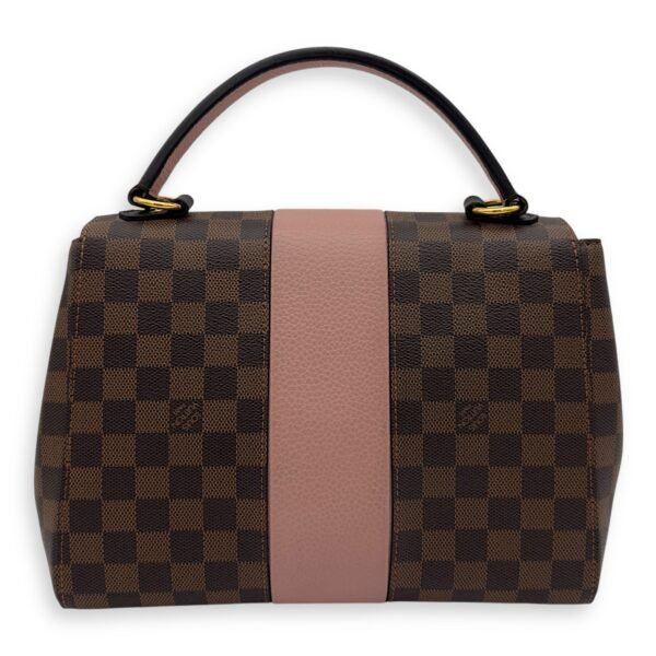 Bondstreet Top Handle Bag Brown in Coated Canvas, Gold hardware - Image 2