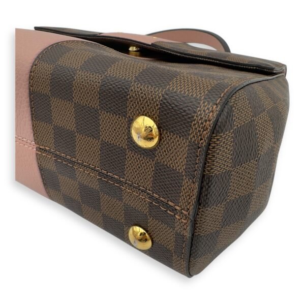 Bondstreet Top Handle Bag Brown in Coated Canvas, Gold hardware - Image 21