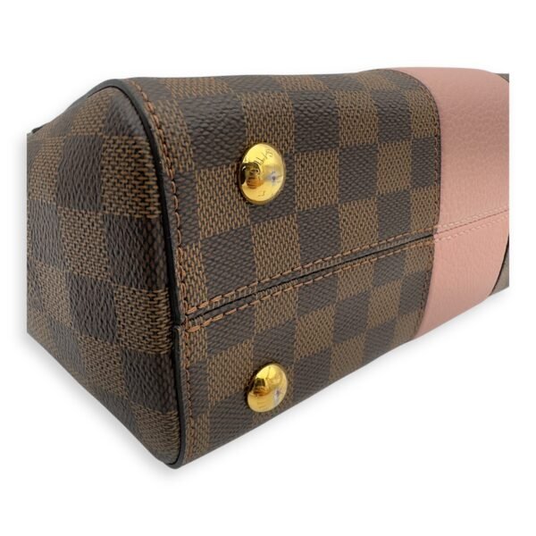 Bondstreet Top Handle Bag Brown in Coated Canvas, Gold hardware - Image 22